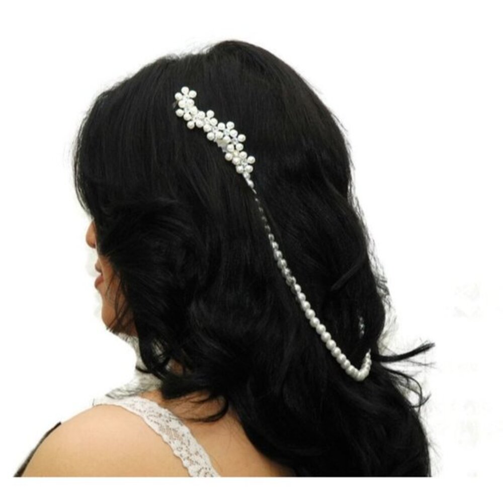 Pearl Hair Jewelry Comb Wedding Bridal